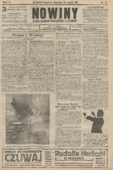 Nowiny : dziennik niezawisły demokratyczny illustrowany. R.10, 1912, nr 94