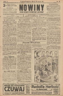 Nowiny : dziennik niezawisły demokratyczny illustrowany. R.10, 1912, nr 98