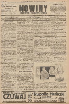 Nowiny : dziennik niezawisły demokratyczny illustrowany. R.10, 1912, nr 111
