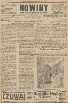 Nowiny : dziennik niezawisły demokratyczny illustrowany. R.10, 1912, nr 116