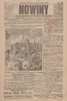 Nowiny : dziennik powszechny. R.10, 1912, nr 146