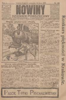 Nowiny : dziennik powszechny. R.10, 1912, nr 166