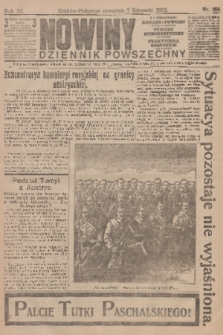 Nowiny : dziennik powszechny. R.10, 1912, nr 254