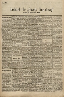 Gazeta Narodowa. 1896, nr 270