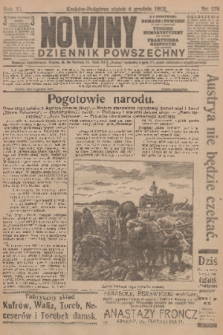 Nowiny : dziennik powszechny. R.10, 1912, nr 279