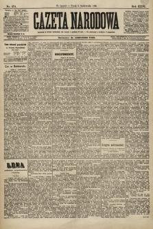 Gazeta Narodowa. 1896, nr 274