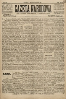 Gazeta Narodowa. 1896, nr 278