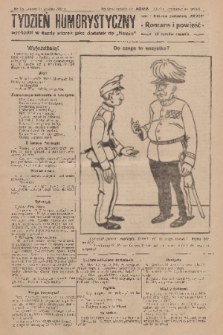 Tydzień humorystyczny. 1912, nr 15