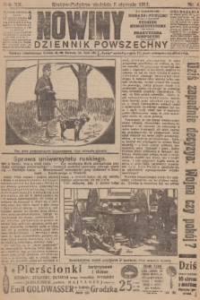 Nowiny : dziennik powszechny. R.12 [i.e.11], 1913, nr 4