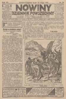 Nowiny : dziennik powszechny. R.12 [i.e.11], 1913, nr 35