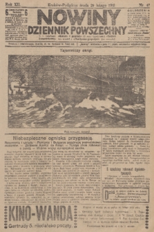 Nowiny : dziennik powszechny. R.12 [i.e.11], 1913, nr 47