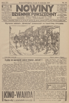 Nowiny : dziennik powszechny. R.12 [i.e.11], 1913, nr 81
