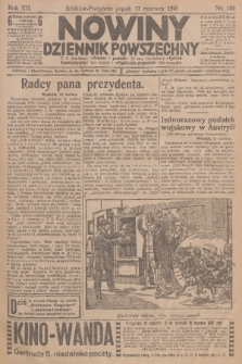 Nowiny : dziennik powszechny. R.12 [i.e.11], 1913, nr 133