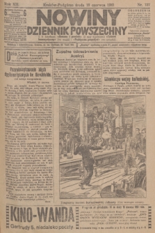 Nowiny : dziennik powszechny. R.12 [i.e.11], 1913, nr 137