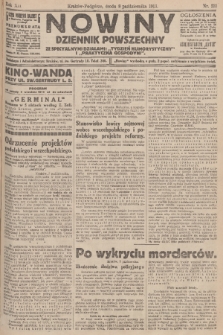 Nowiny : dziennik powszechny. R.12 [i.e.11], 1913, nr 231 + dod.