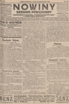Nowiny : dziennik powszechny. R.12 [i.e.11], 1913, nr 237