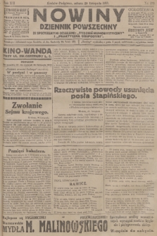 Nowiny : dziennik powszechny. R.12 [i.e.11], 1913, nr 275