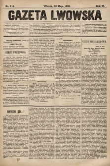 Gazeta Lwowska. 1896, nr 114