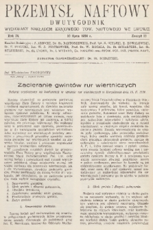 Przemysł Naftowy : dwutygodnik wydawany nakładem Krajowego Towarzystwa Naftowego we Lwowie. R.9, 1934, Zeszyt 13