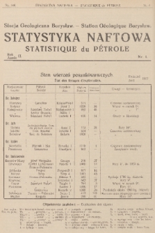Statystyka Naftowa. R.2, 1927, nr 4