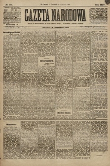 Gazeta Narodowa. 1896, nr 315