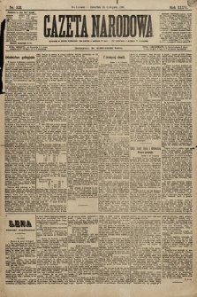 Gazeta Narodowa. 1896, nr 322