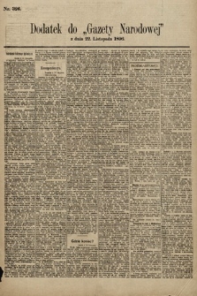 Gazeta Narodowa. 1896, nr 326