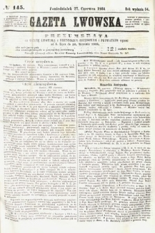 Gazeta Lwowska. 1864, nr 145