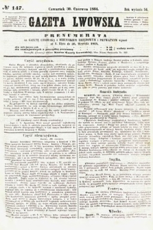 Gazeta Lwowska. 1864, nr 147