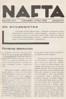 Nafta. R.17, 1938, Zeszyt 6-7