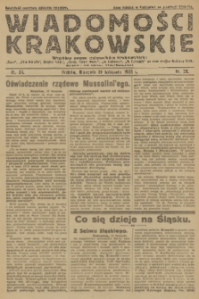 Wiadomości Krakowskie : wspólny organ dzienników krakowskich : „Czas”, „Głos Narodu”, „Goniec Krak.”, „Ilustr. Kuryer Codz.”, „N. Reforma”, „N. Dziennik” na czas strajku drukarzy krak. [R.1], 1922, nr 30