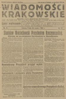 Wiadomości Krakowskie : wspólny organ dzienników krakowskich : „Czas”, „Głos Narodu”, „Goniec Krak.”, „Ilustr. Kuryer Codz.”, „N. Reforma”, „N. Dziennik” na czas strajku drukarzy krak. [R.1], 1922, nr 57