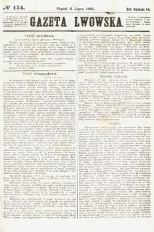 Gazeta Lwowska. 1864, nr 154