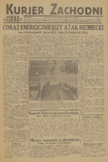 Kurjer Zachodni Iskra : dziennik polityczny, gospodarczy i literacki. R.24, 1933, nr 5