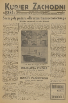 Kurjer Zachodni Iskra : dziennik polityczny, gospodarczy i literacki. R.24, 1933, nr 6