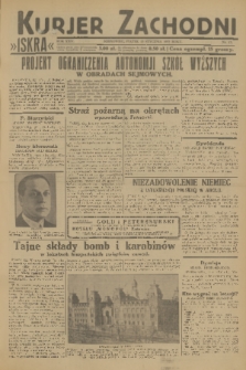 Kurjer Zachodni Iskra : dziennik polityczny, gospodarczy i literacki. R.24, 1933, nr 13