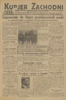 Kurjer Zachodni Iskra : dziennik polityczny, gospodarczy i literacki. R.24, 1933, nr 14