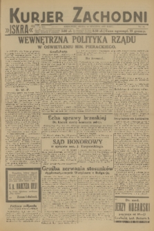 Kurjer Zachodni Iskra : dziennik polityczny, gospodarczy i literacki. R.24, 1933, nr 18