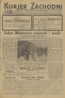Kurjer Zachodni Iskra : dziennik polityczny, gospodarczy i literacki. R.24, 1933, nr 25