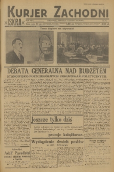 Kurjer Zachodni Iskra : dziennik polityczny, gospodarczy i literacki. R.24, 1933, nr 36