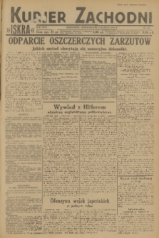 Kurjer Zachodni Iskra : dziennik polityczny, gospodarczy i literacki. R.24, 1933, nr 44