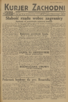 Kurjer Zachodni Iskra : dziennik polityczny, gospodarczy i literacki. R.24, 1933, nr 54