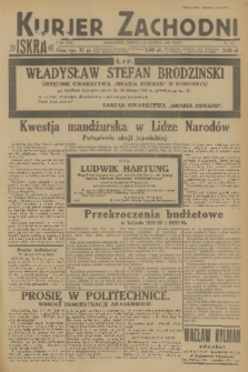 Kurjer Zachodni Iskra : dziennik polityczny, gospodarczy i literacki. R.24, 1933, nr 56