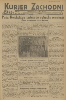 Kurjer Zachodni Iskra : dziennik polityczny, gospodarczy i literacki. R.24, 1933, nr 60