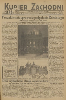Kurjer Zachodni Iskra : dziennik polityczny, gospodarczy i literacki. R.24, 1933, nr 61
