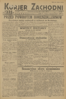Kurjer Zachodni Iskra : dziennik polityczny, gospodarczy i literacki. R.24, 1933, nr 65