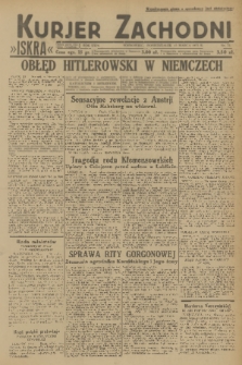 Kurjer Zachodni Iskra : dziennik polityczny, gospodarczy i literacki. R.24, 1933, nr 72