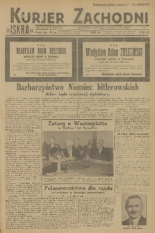 Kurjer Zachodni Iskra : dziennik polityczny, gospodarczy i literacki. R.24, 1933, nr 77