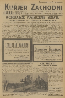 Kurjer Zachodni Iskra : dziennik polityczny, gospodarczy i literacki. R.24, 1933, nr 78