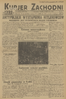 Kurjer Zachodni Iskra : dziennik polityczny, gospodarczy i literacki. R.24, 1933, nr 83